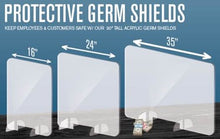 Load image into Gallery viewer, Protective Germ Shield/Barrier (24&quot;x 30&quot;)

